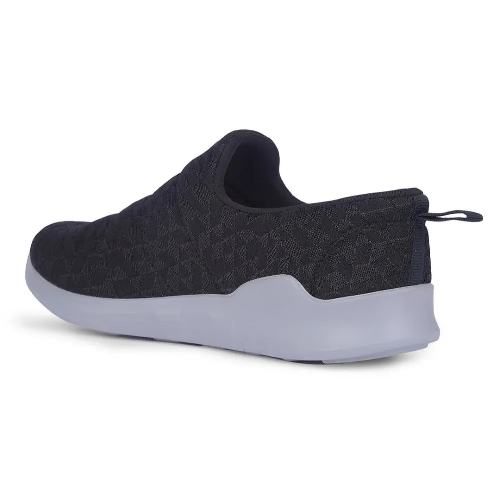 Leap7x Schwarze Schnürsenkellose Freizeitschuhe Für Damen AVILA-96 Von Liberty