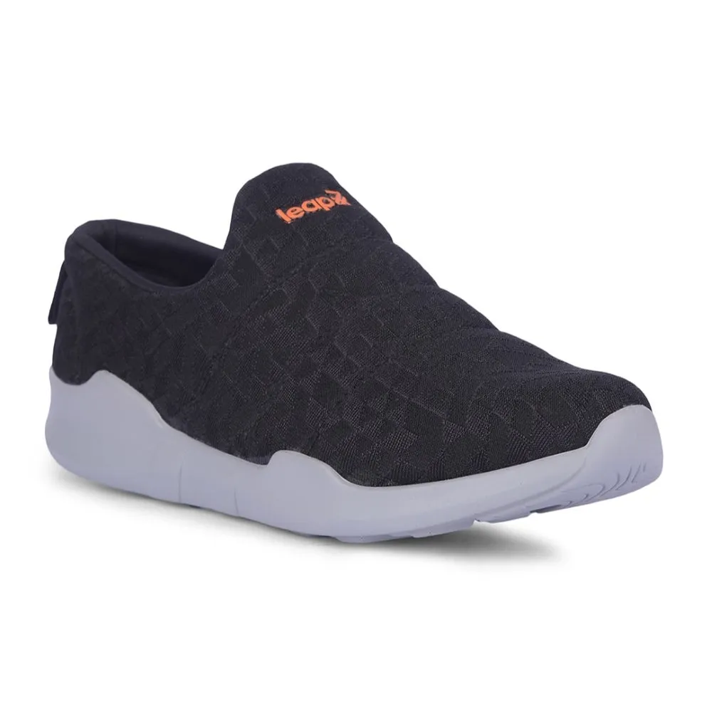 Leap7x Schwarze Schnürsenkellose Freizeitschuhe Für Damen AVILA-96 Von Liberty