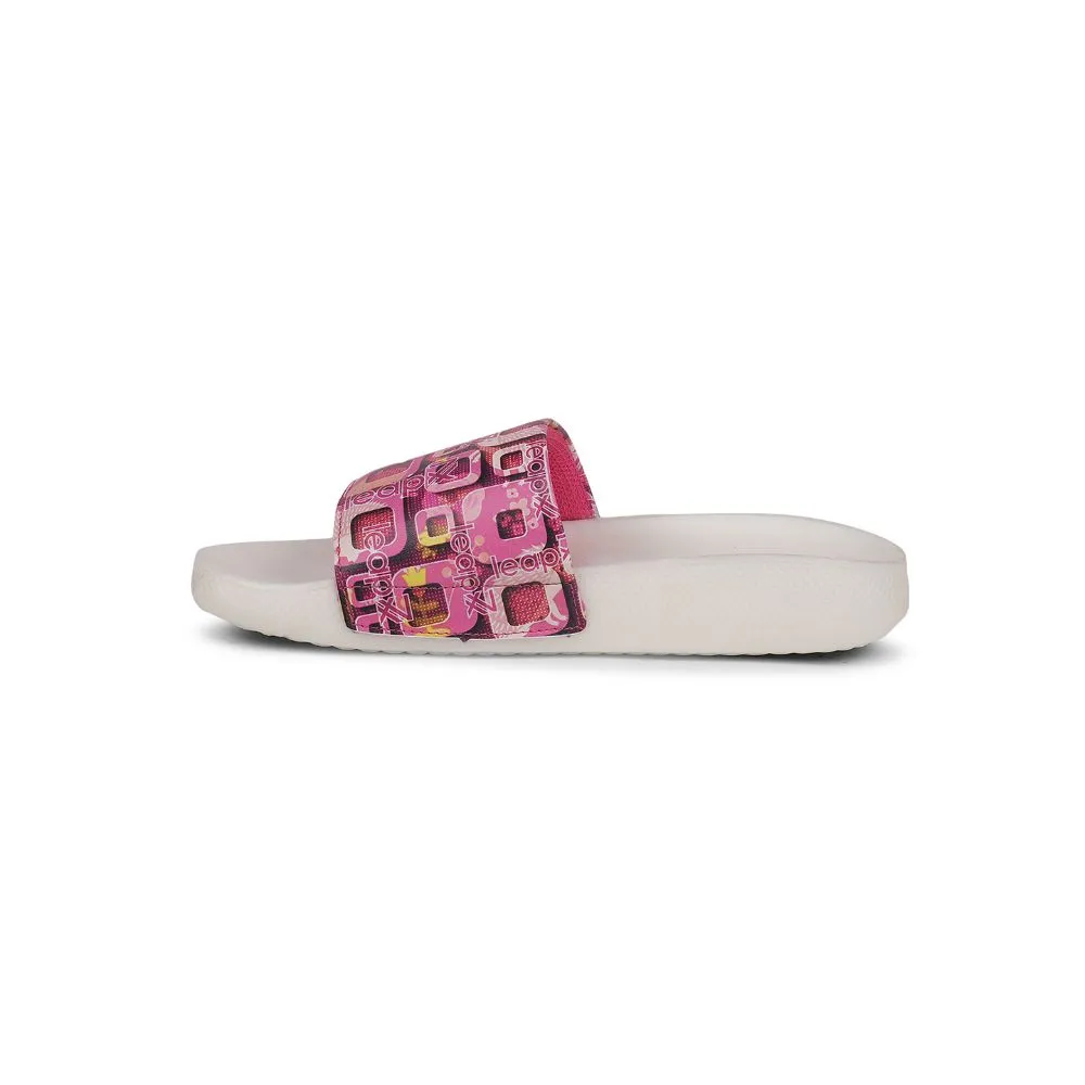 Leap7x Bequeme Rosa Slides Für Damen NITWALK-1L Von Liberty