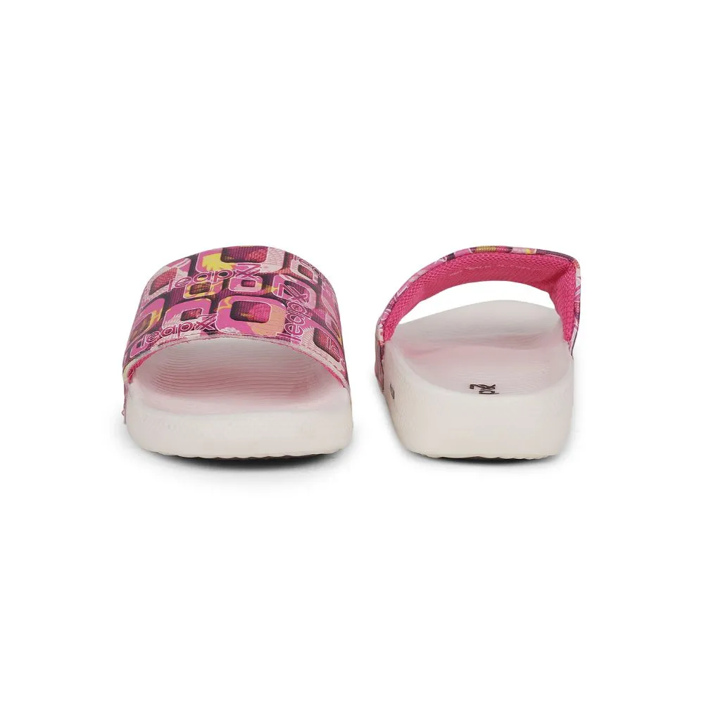 Leap7x Bequeme Rosa Slides Für Damen NITWALK-1L Von Liberty