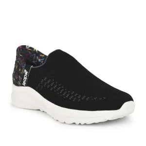 Leap7x Schnürfreie Schwarze Bequeme Schlupfschuhe Für Damen EAZY By Liberty