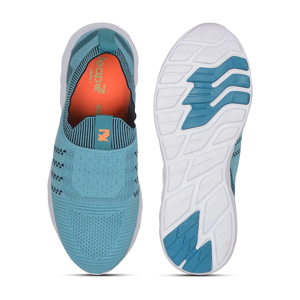 Leap7x Schnürsenkellose Grüne Freizeit-Slip-On Schuhe Für Damen LEWIS By Liberty