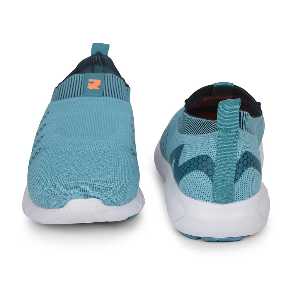 Leap7x Schnürsenkellose Grüne Freizeit-Slip-On Schuhe Für Damen LEWIS By Liberty