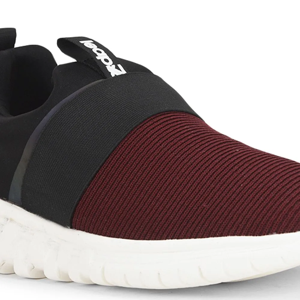 Leap7x Schnürsenkellose Kastanienbraune Bequeme Schlupfschuhe Für Damen MERCY By Liberty