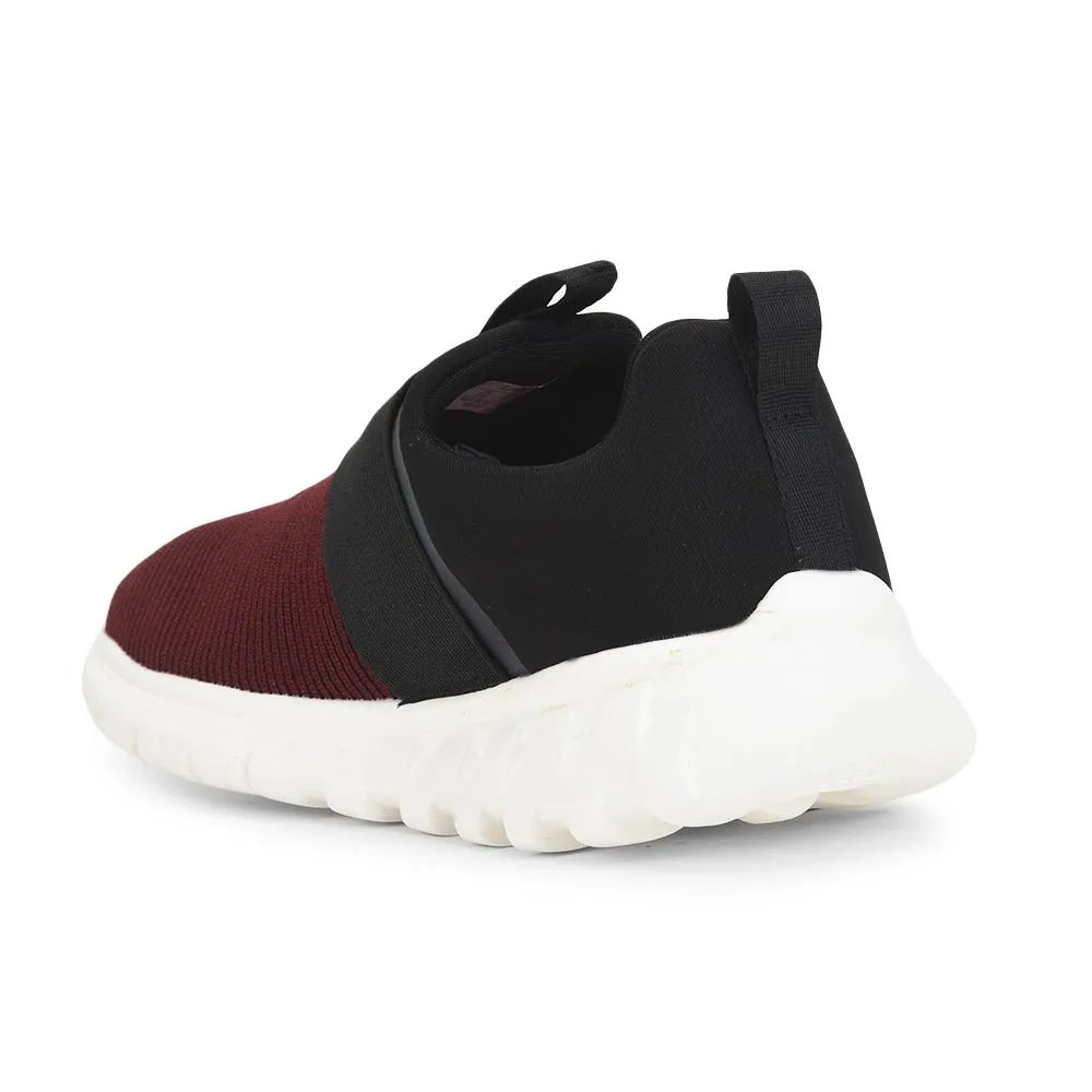 Leap7x Schnürsenkellose Kastanienbraune Bequeme Schlupfschuhe Für Damen MERCY By Liberty