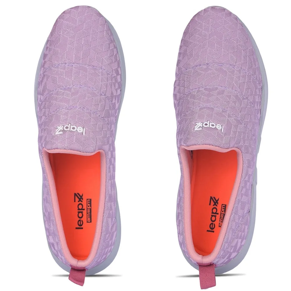 Leap7x Pink Schnürsenkellose Freizeitschuhe Für Damen AVILA-96 Von Liberty