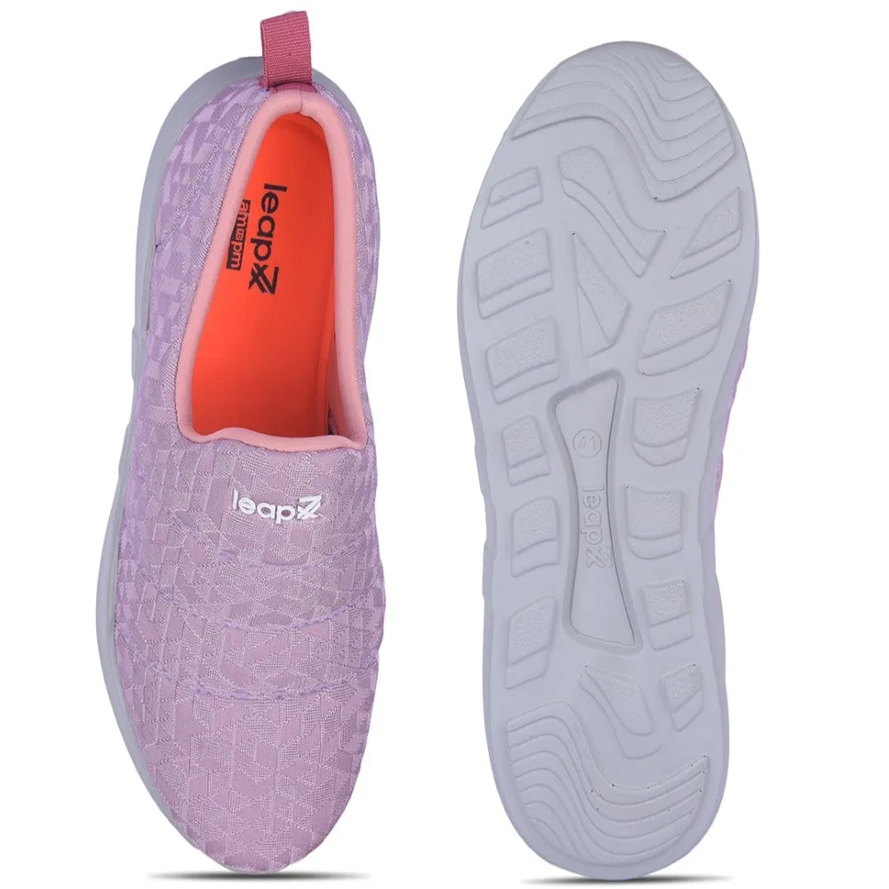 Leap7x Pink Schnürsenkellose Freizeitschuhe Für Damen AVILA-96 Von Liberty