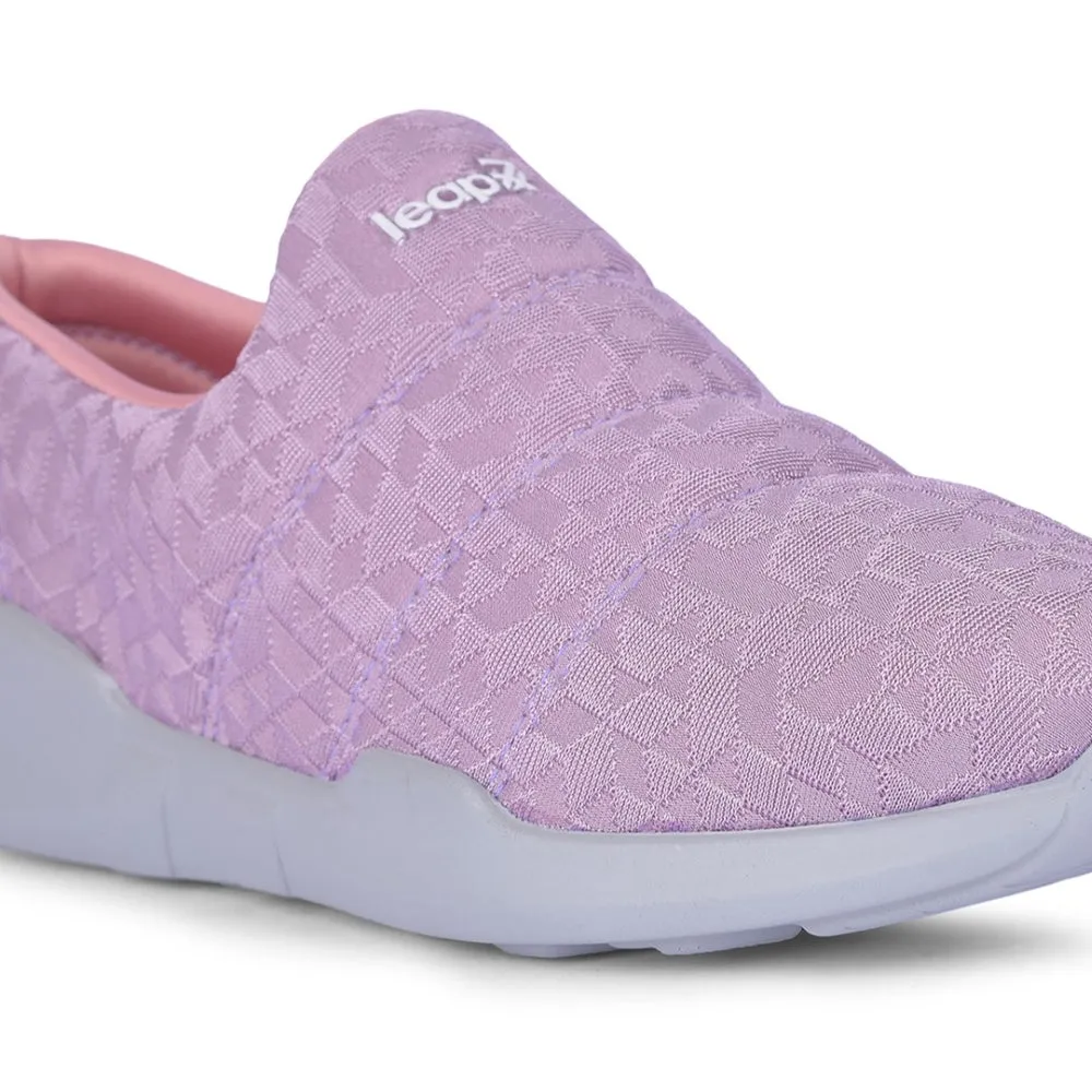 Leap7x Pink Schnürsenkellose Freizeitschuhe Für Damen AVILA-96 Von Liberty