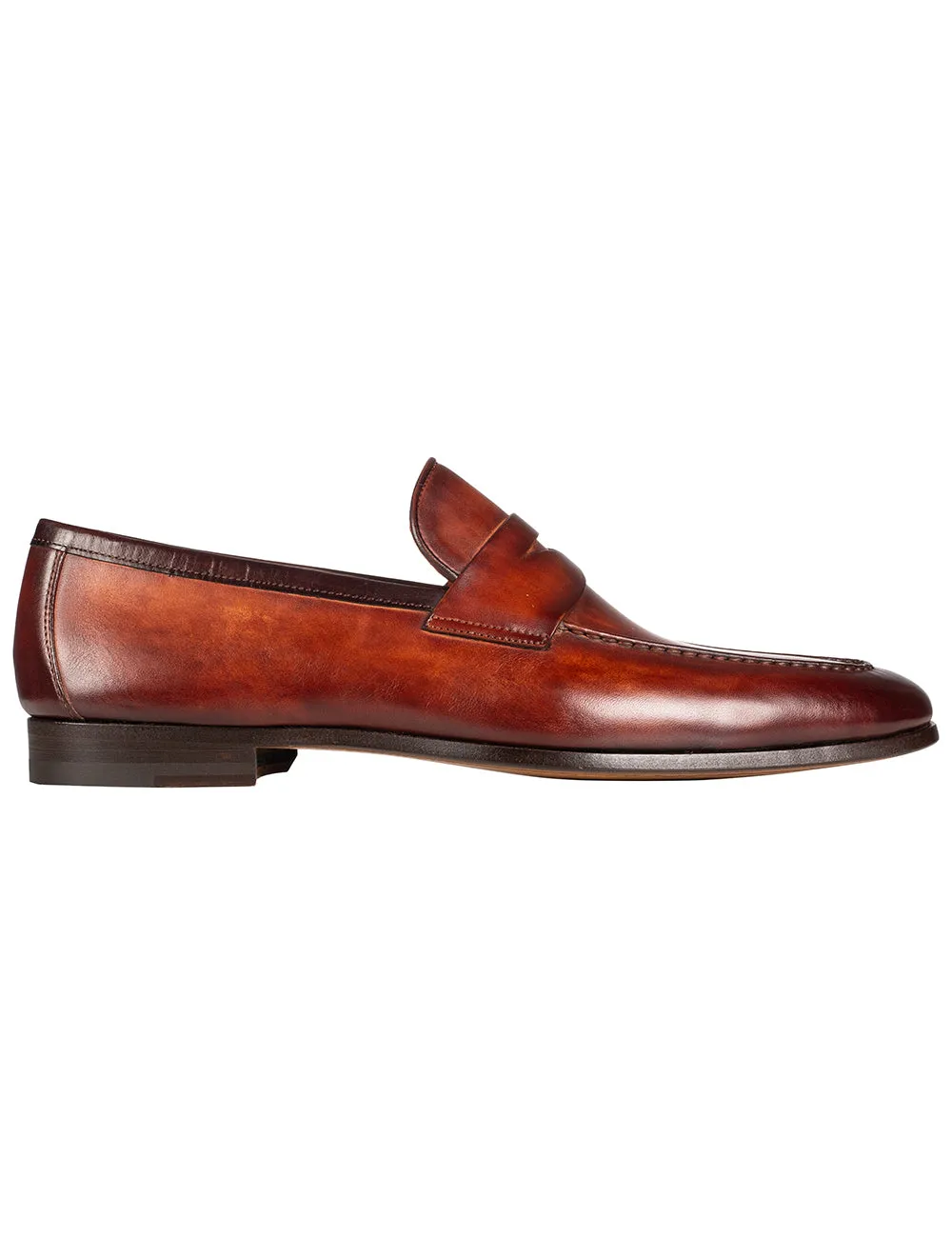 Leder Slip-On Loafer Cognac