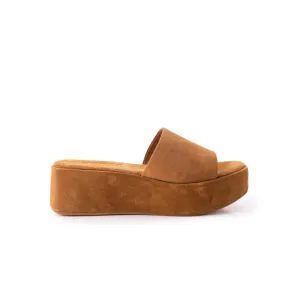 Leonora Cognac Wildleder