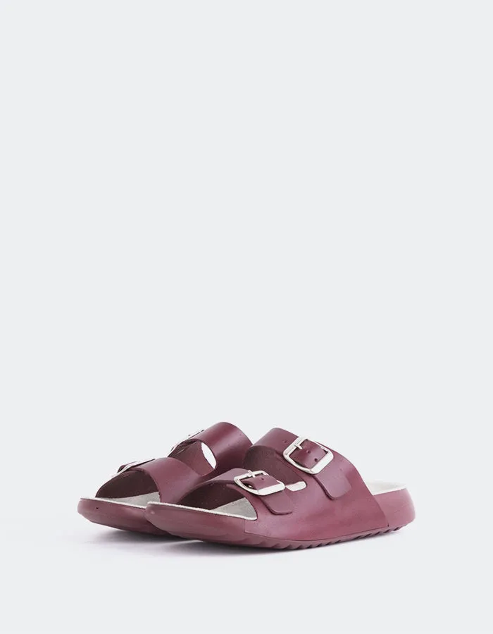 Letizia Burgund Leder