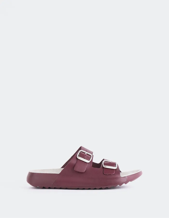 Letizia Burgund Leder