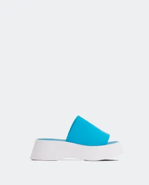 Liu Blaues Lycra