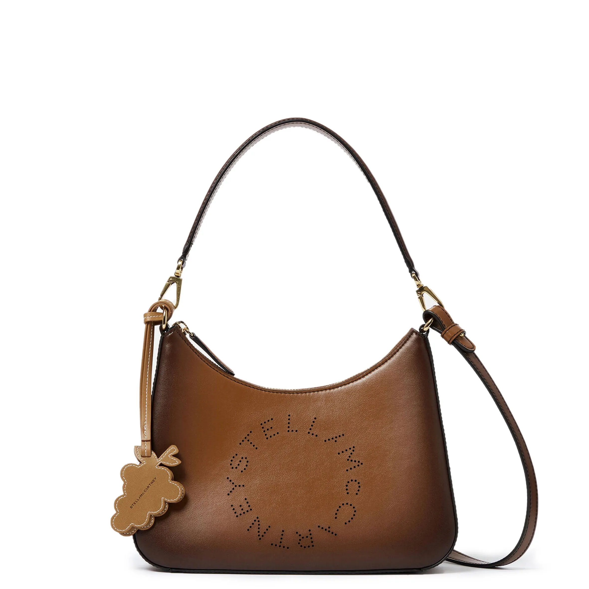 Logo Crossbody Schultertasche, Gealterter Brandy Taschen_Stella Mccartney_Taschen