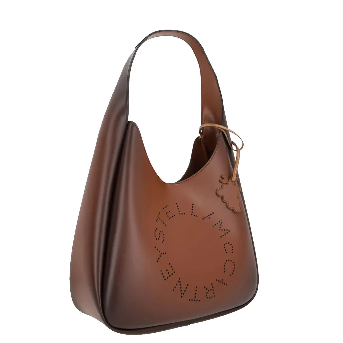 Logo Hobo Large, Gealterter Cognac Taschen_Stella Mccartney_Taschen