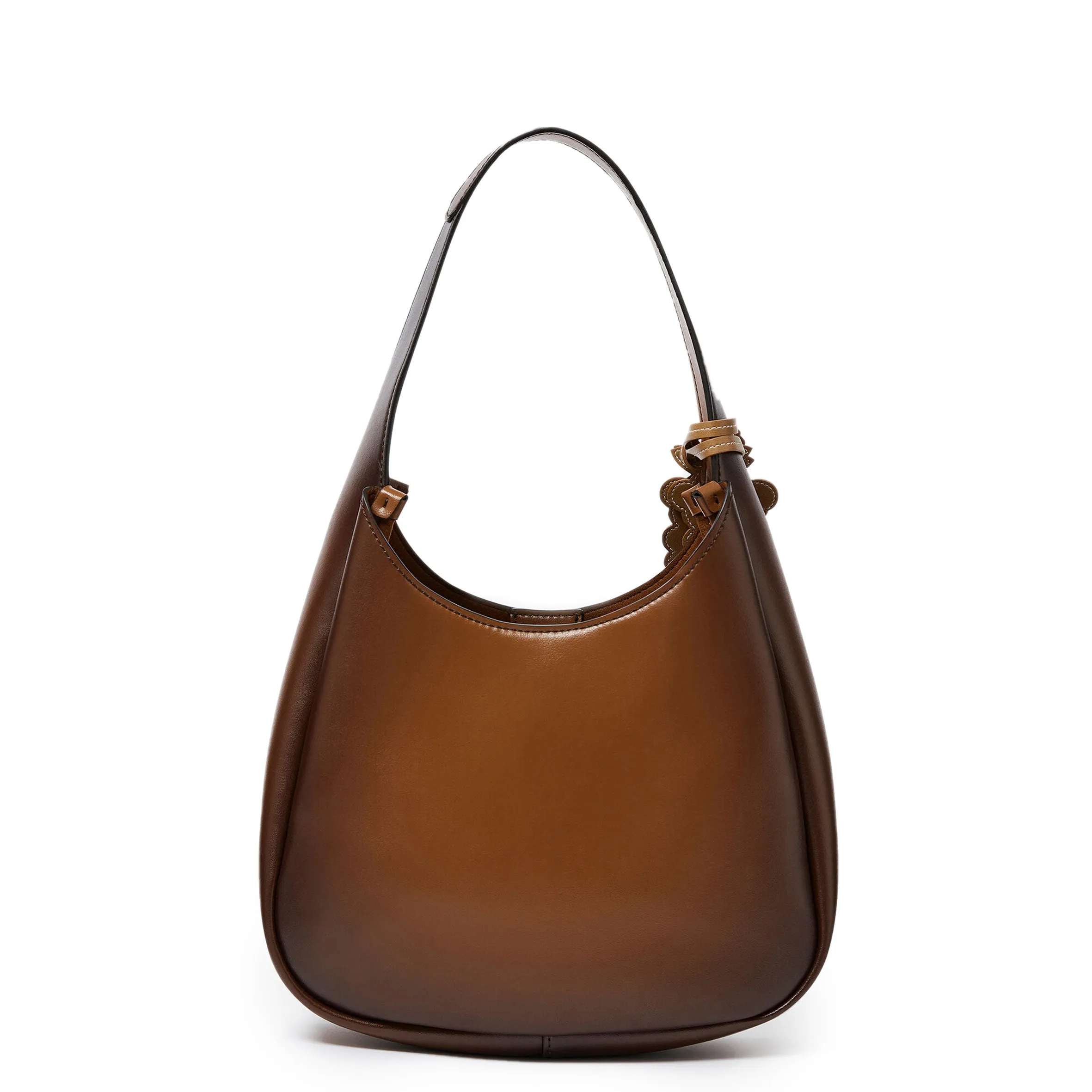 Logo Hobo Klein, Gealterter Cognac Taschen_Stella Mccartney_Taschen