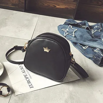 Mara's Dream 2019 Mode Damen Handtasche Messenger Bags PU Leder Umhängetasche Damen Crossbody Mini Tasche Krone Abendtasche Fashion Nova Taschen