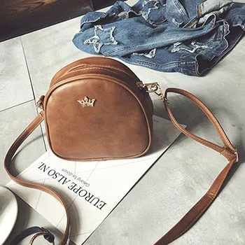 Mara's Dream 2019 Mode Damen Handtasche Messenger Bags PU Leder Umhängetasche Damen Crossbody Mini Tasche Krone Abendtasche Fashion Nova Taschen