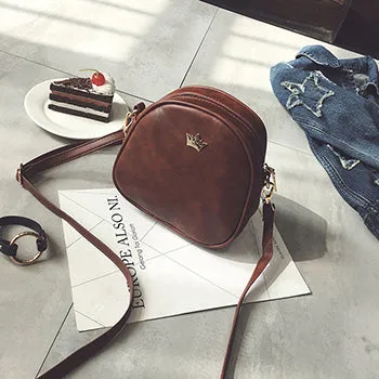 Mara's Dream 2019 Mode Damen Handtasche Messenger Bags PU Leder Umhängetasche Damen Crossbody Mini Tasche Krone Abendtasche Fashion Nova Taschen