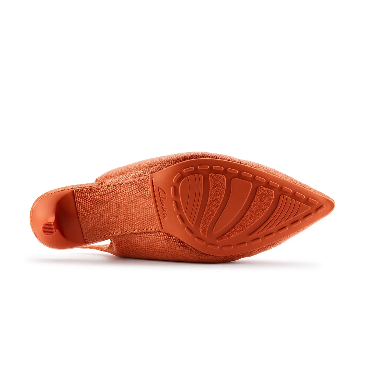   Martine Rose Damen CUR Sling 1 'Orange Interessantes Leder'