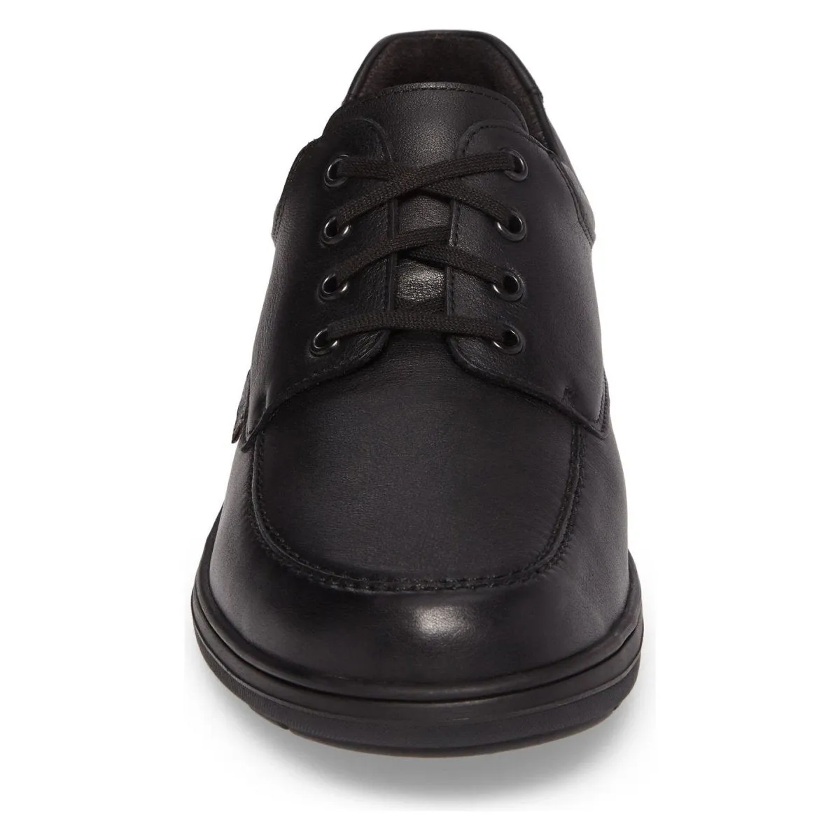 Mephisto Herren DoukHydroProtect Moc Toe Derby Schwarz Wasserdicht