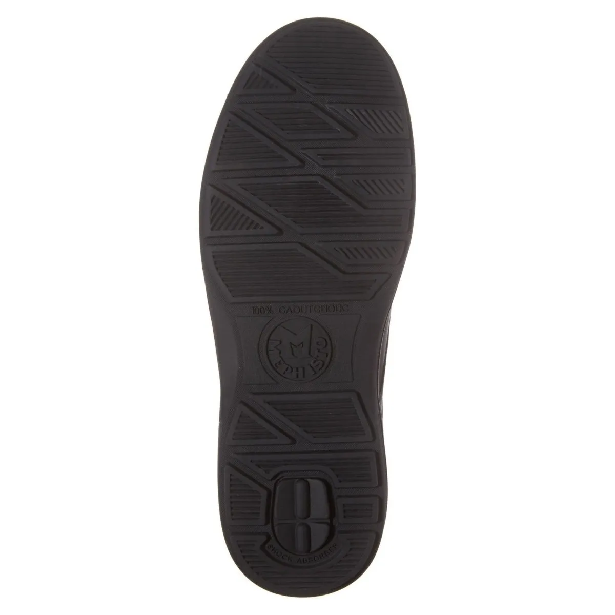 Mephisto Herren DoukHydroProtect Moc Toe Derby Schwarz Wasserdicht