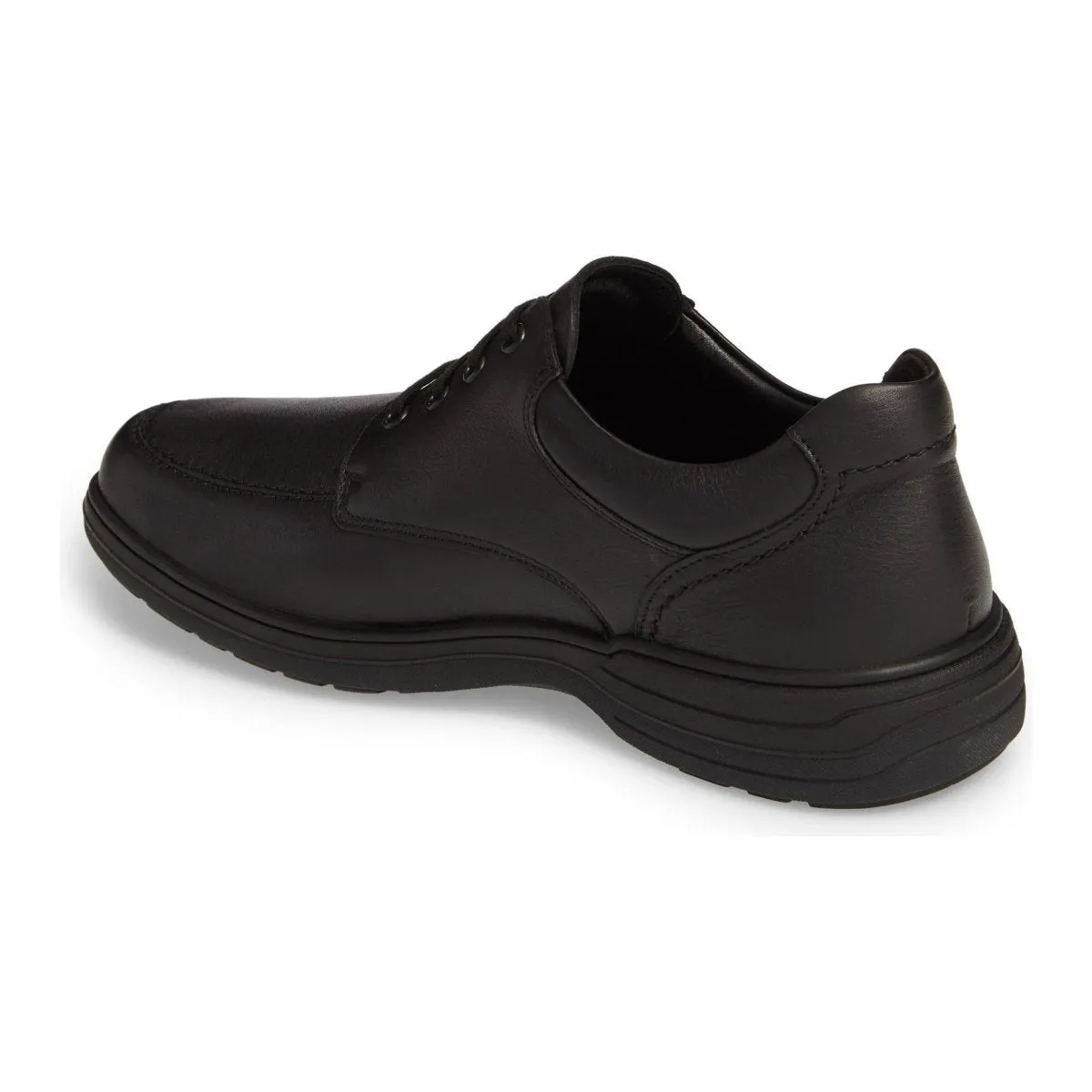 Mephisto Herren DoukHydroProtect Moc Toe Derby Schwarz Wasserdicht