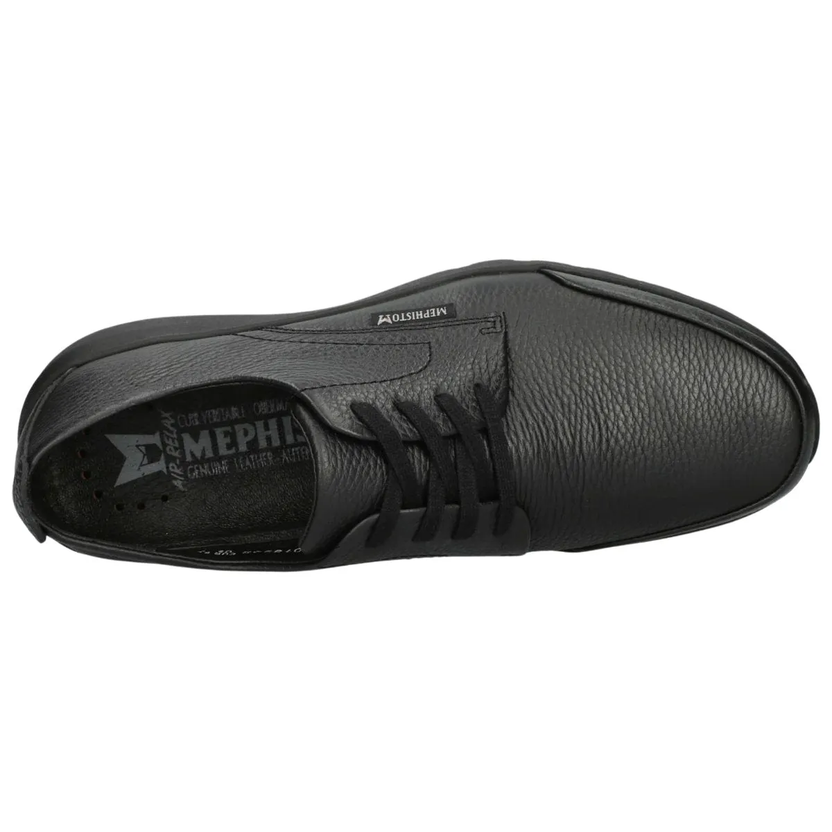 Mephisto Herren Walker Schwarz Leder