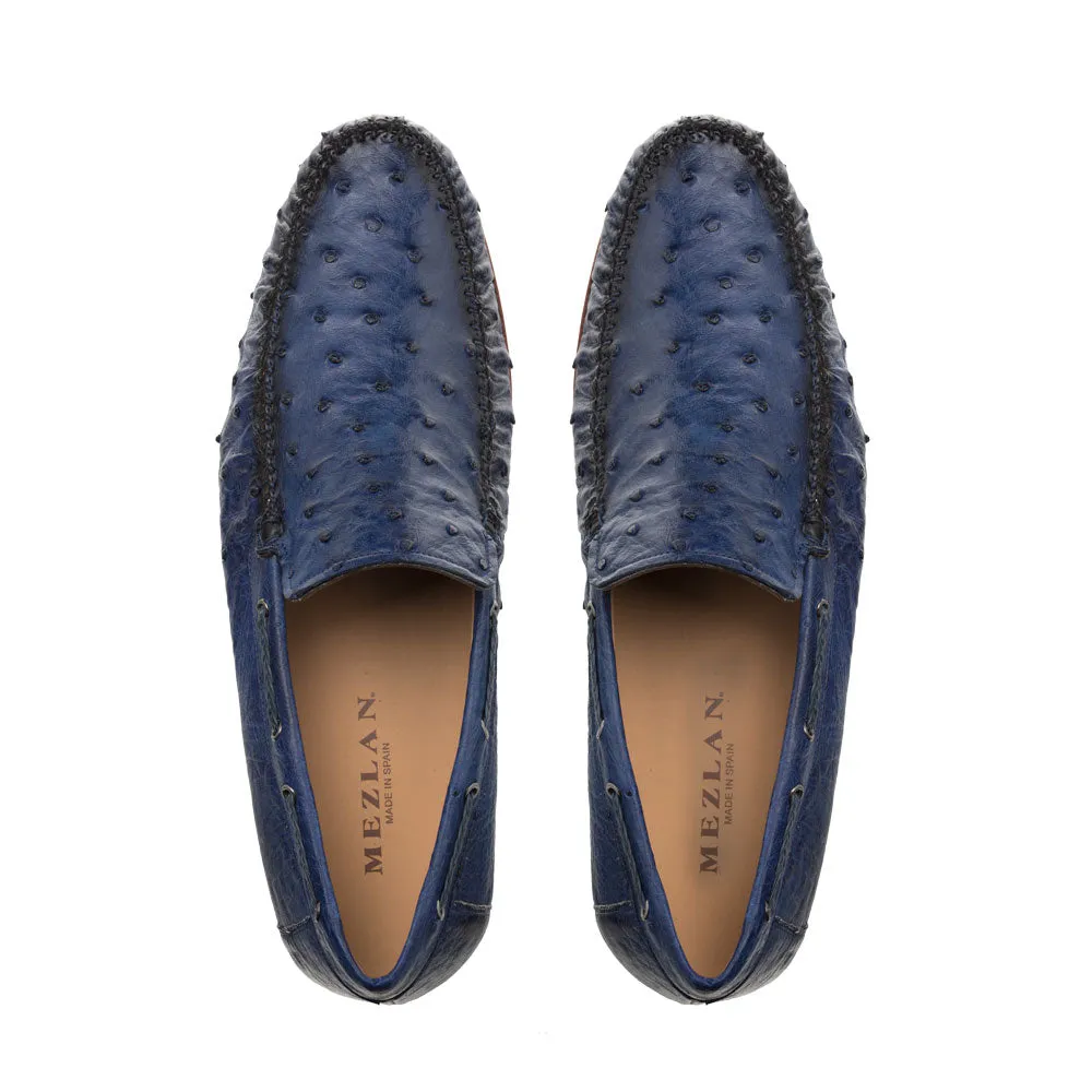 Mezlan Straußenleder Dress Moccasin Jeans