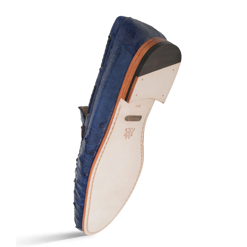 Mezlan Straußenleder Dress Moccasin Jeans