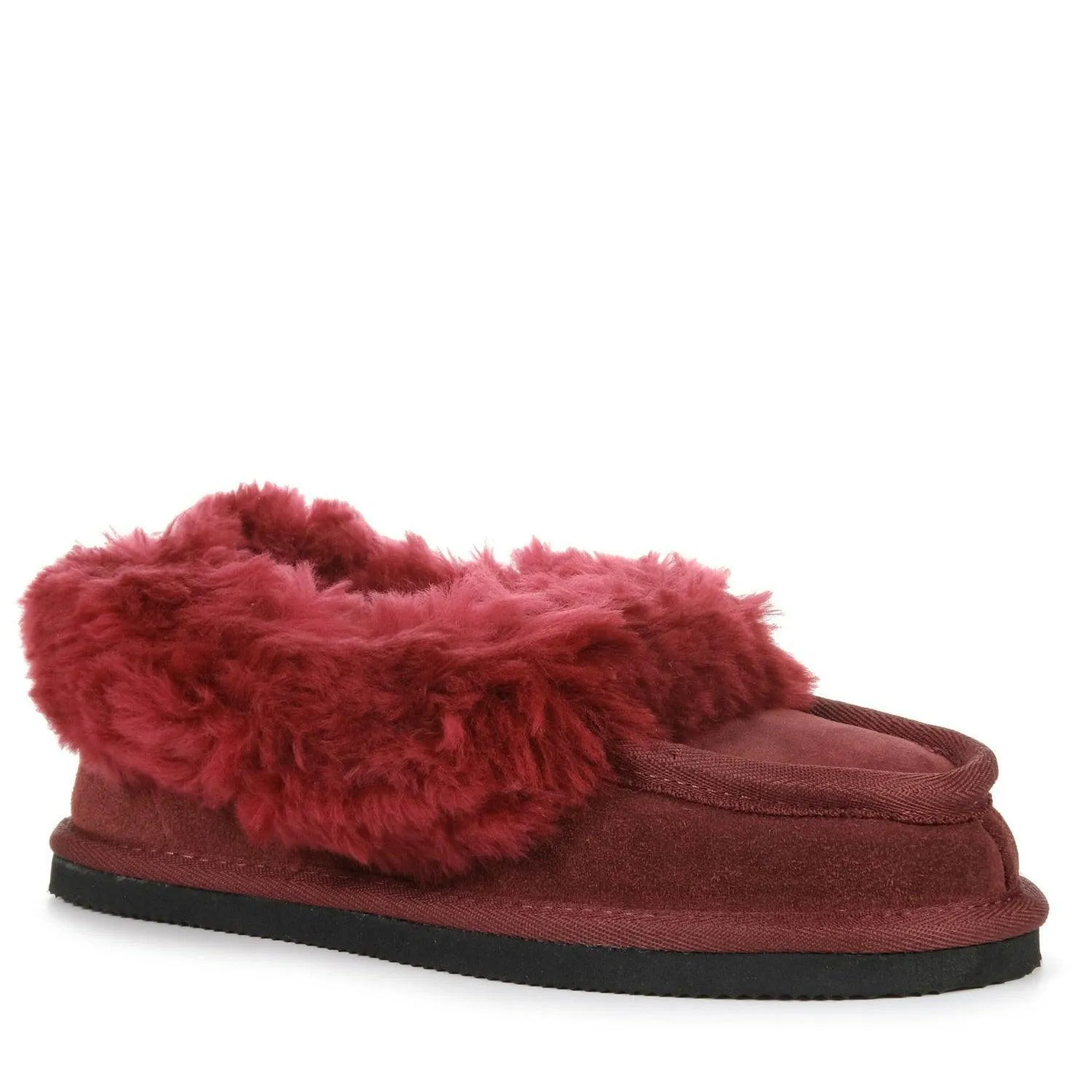 Mi Woollies Klassisches Burgunderrot