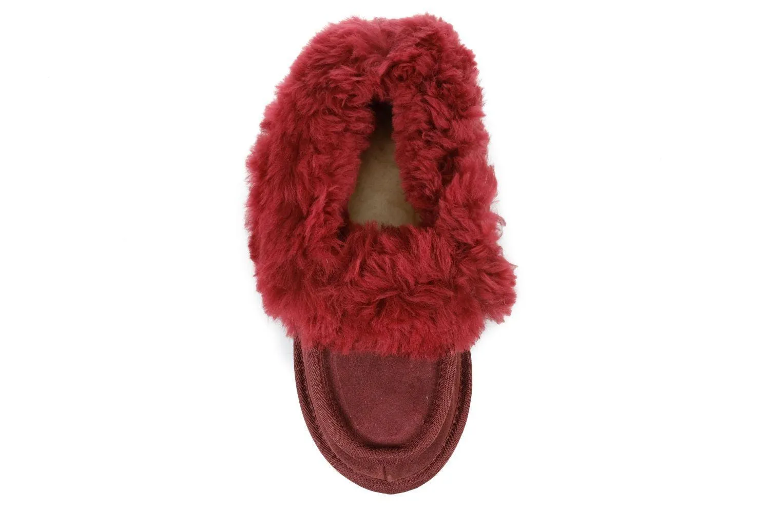 Mi Woollies Klassisches Burgunderrot