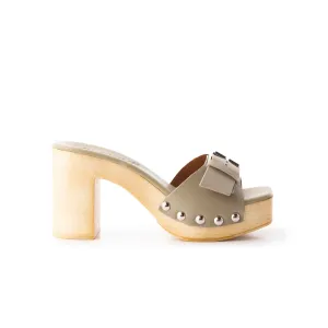 Mikro-Licht Khaki Leder