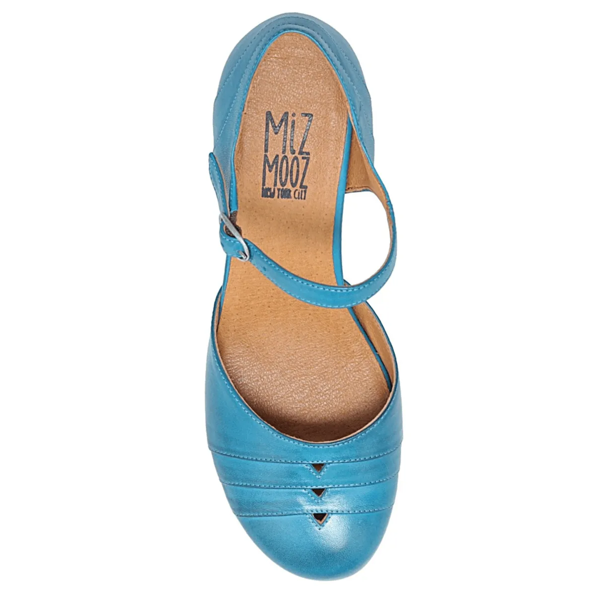 Miz Mooz Damen Frenchy Marine Leder