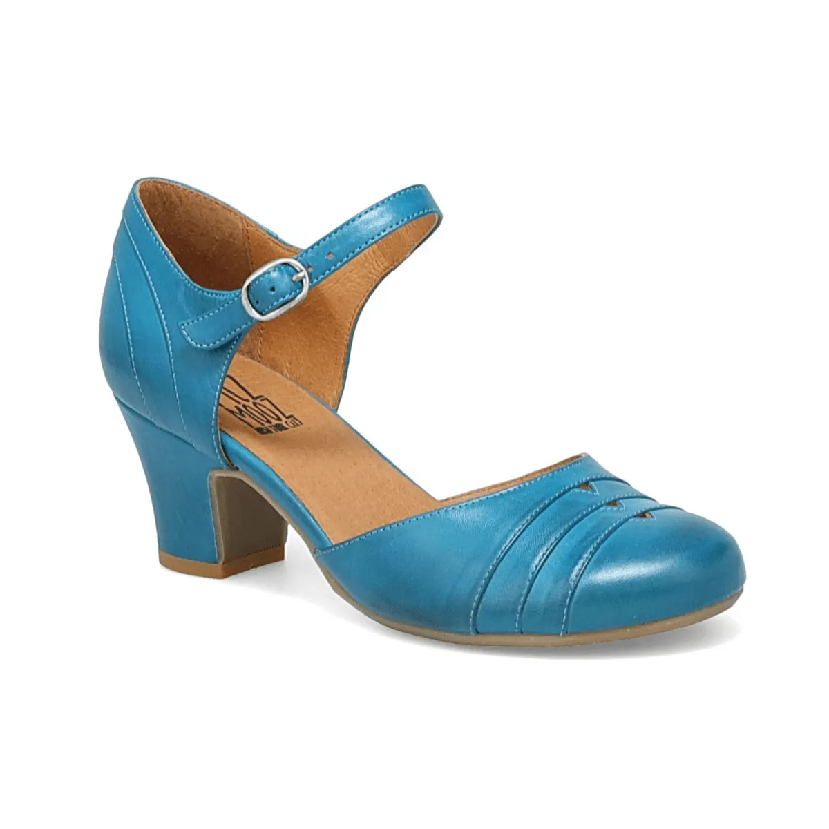 Miz Mooz Damen Frenchy Marine Leder