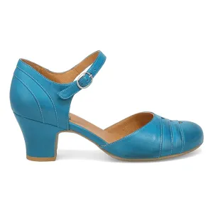 Miz Mooz Damen Frenchy Marine Leder