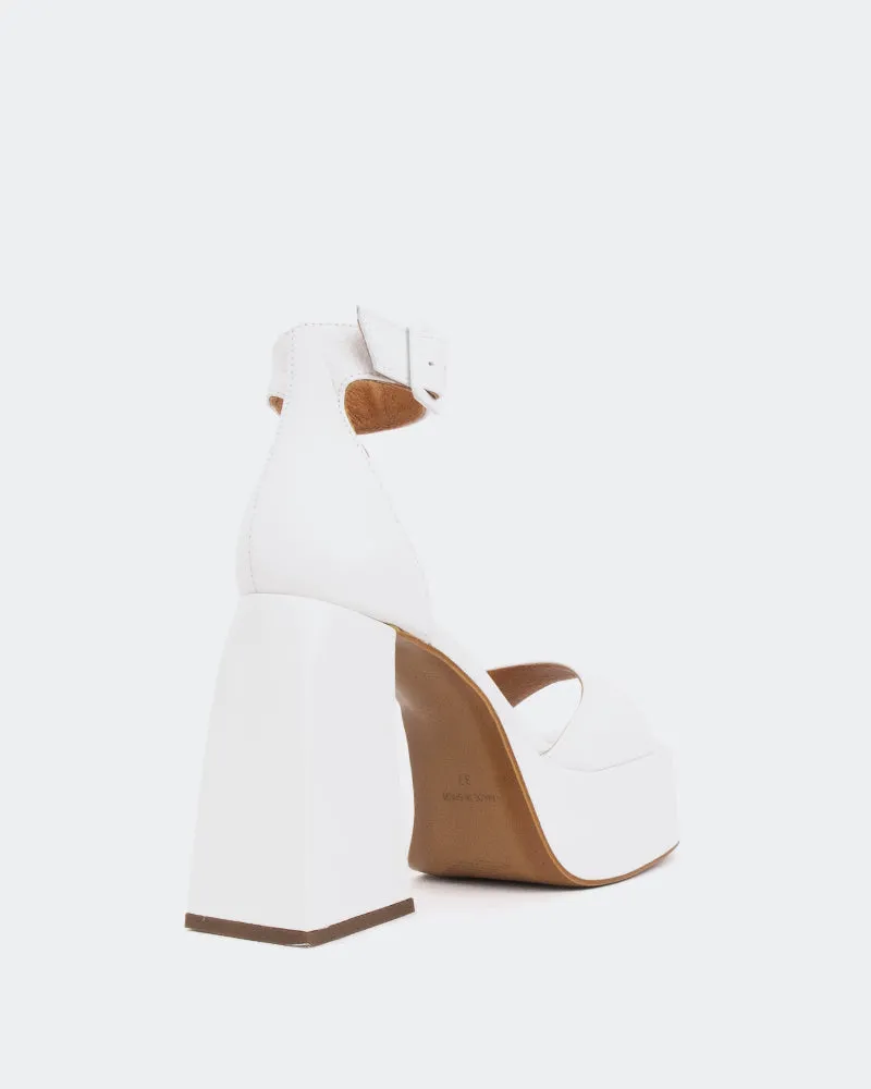 Moore, Weißes Leder/Cuir Blanc