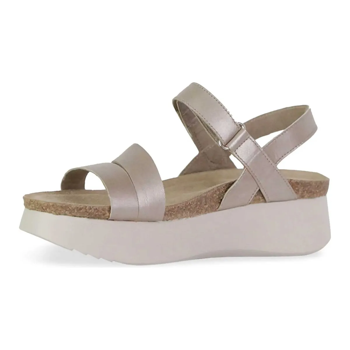 Munro Damen Juniper Taupe Metallic