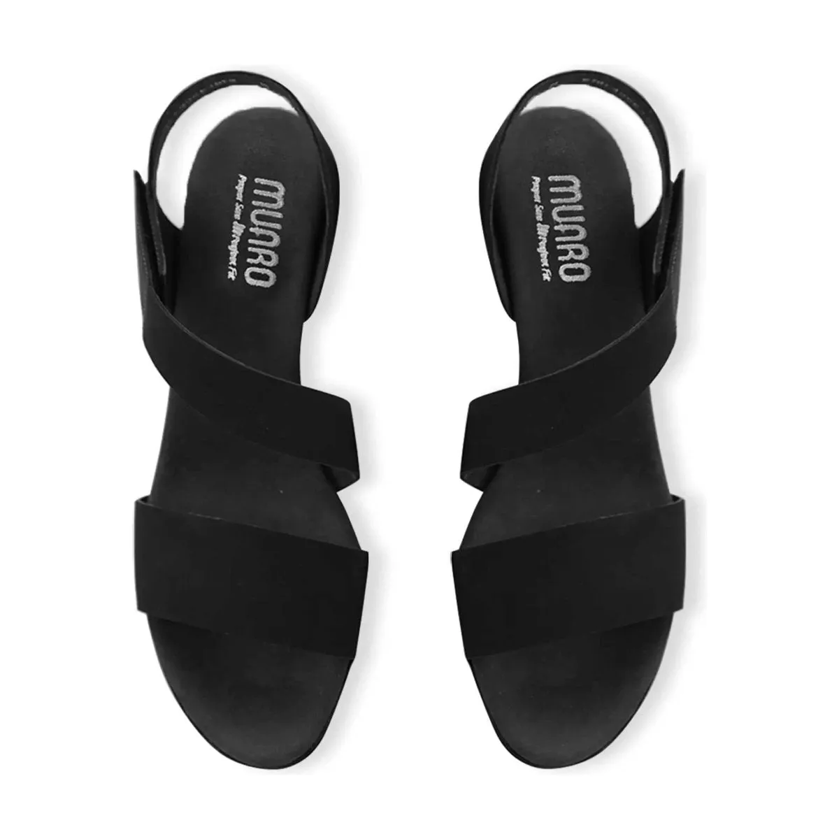Munro Damen Lucia Schwarz Wildleder
