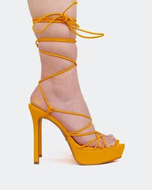 Nevis Orange Leder