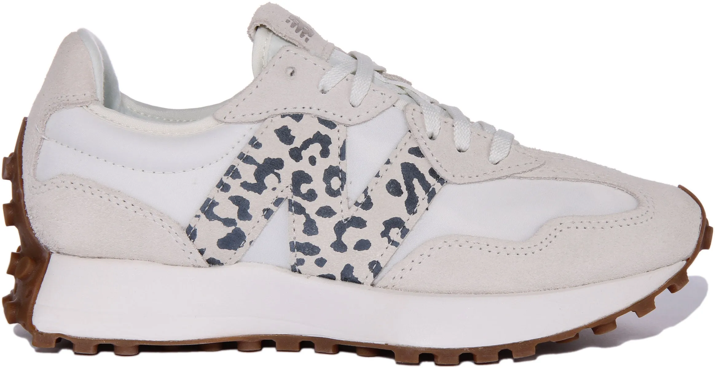 New Balance WS 327 PJ in Weißem Leopardenmuster für Damen Schuhe New Balance