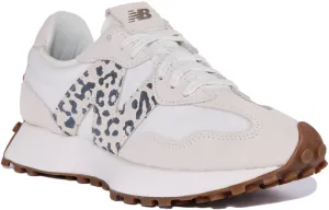 New Balance WS 327 PJ in Weißem Leopardenmuster für Damen Schuhe New Balance