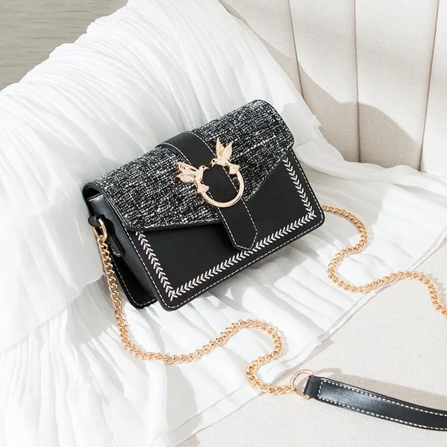 Neue modische Luxus-Kettenschultertaschen Mini-Crossbody-Taschen für Damen Vintage Hochwertige Reißverschluss-Handtaschen Tragetaschen Damen Klappengeldbörse Fashion Nova Taschen