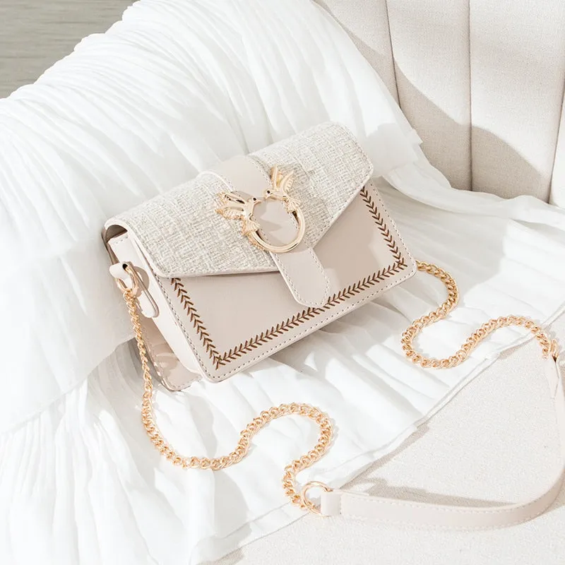 Neue modische Luxus-Kettenschultertaschen Mini-Crossbody-Taschen für Damen Vintage Hochwertige Reißverschluss-Handtaschen Tragetaschen Damen Klappengeldbörse Fashion Nova Taschen