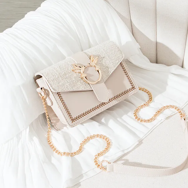 Neue modische Luxus-Kettenschultertaschen Mini-Crossbody-Taschen für Damen Vintage Hochwertige Reißverschluss-Handtaschen Tragetaschen Damen Klappengeldbörse Fashion Nova Taschen