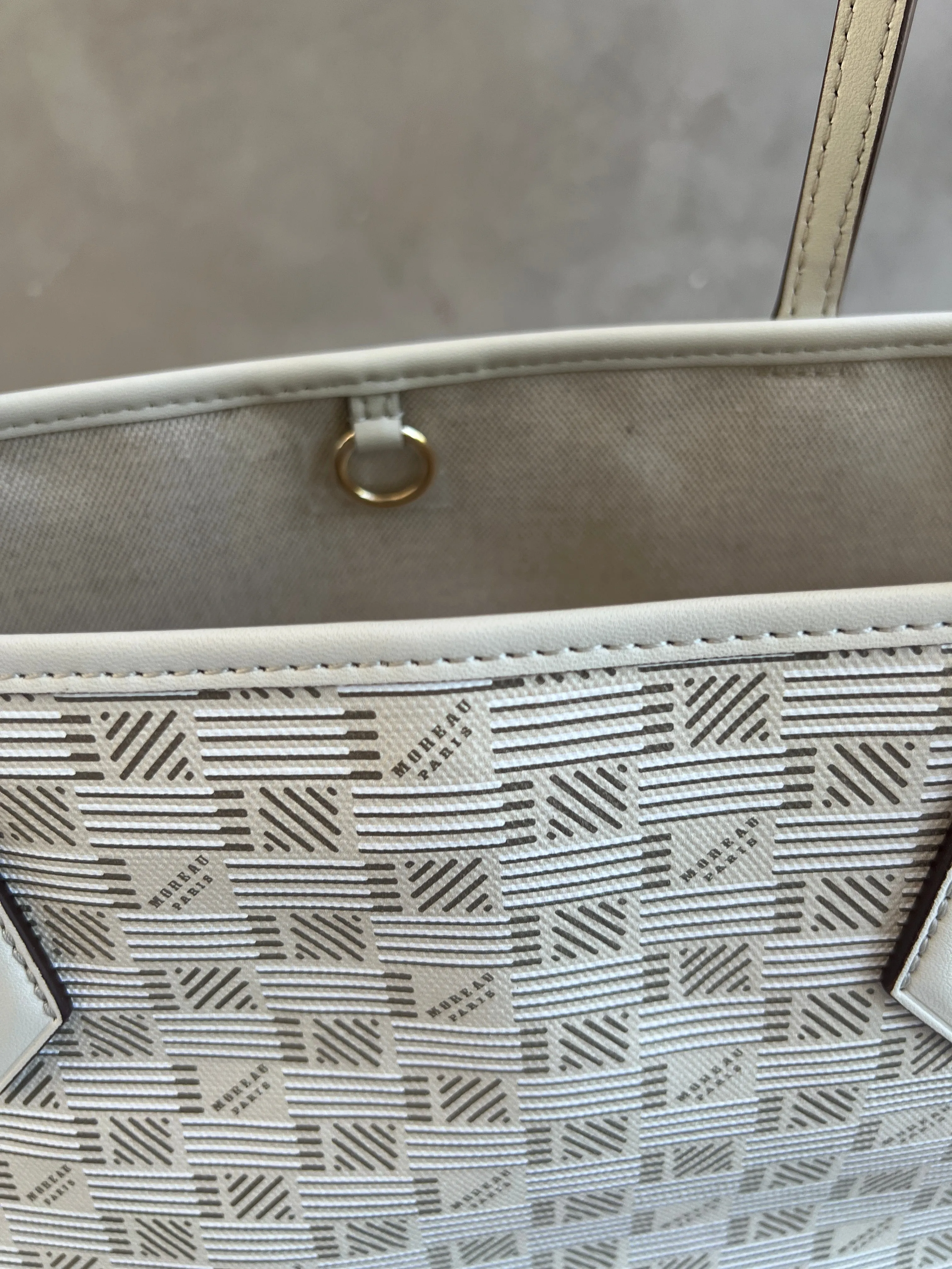 NEUE Saint Tropez Open Tote GM, Champagner Moreau Taschen