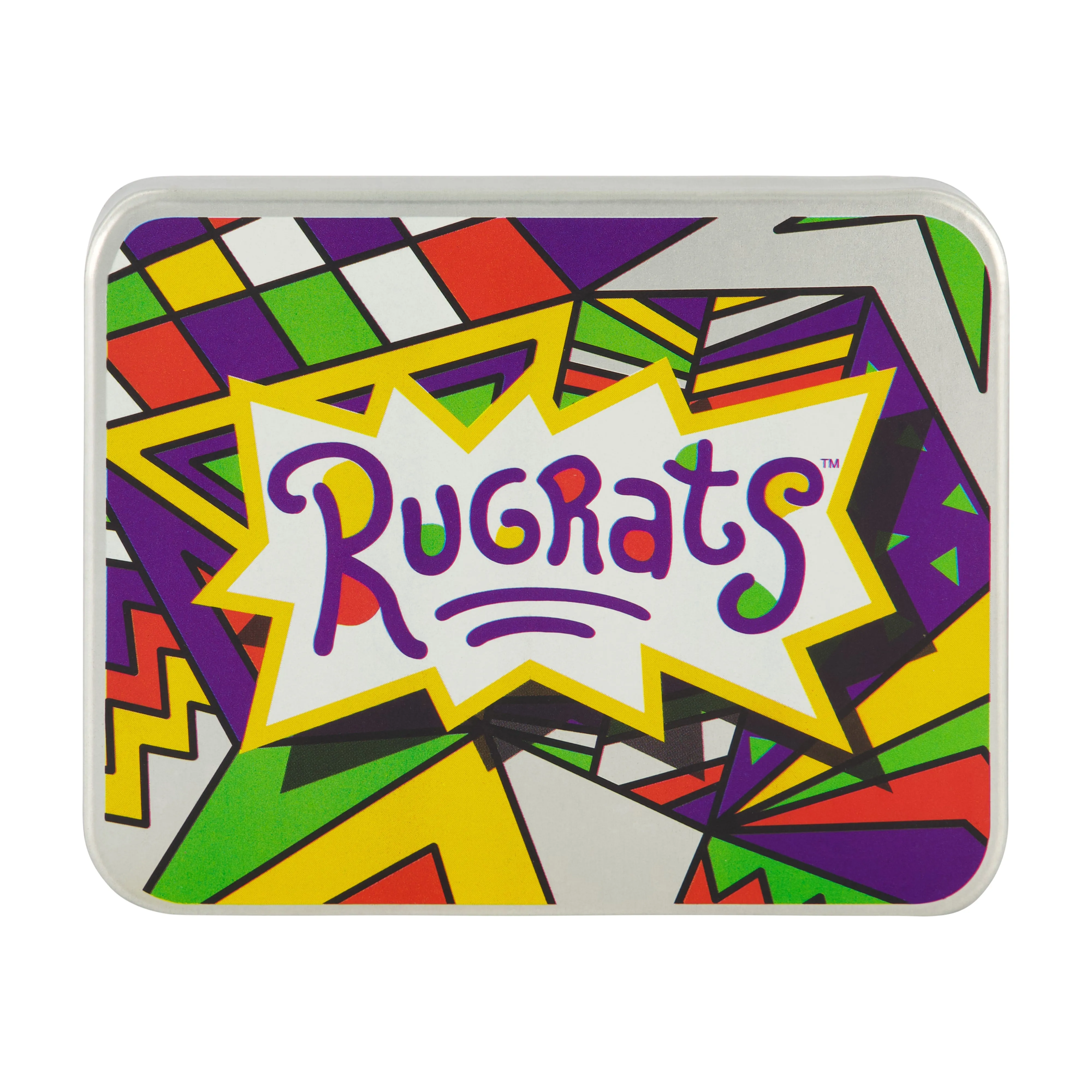 Nickelodeon RUGRATS LOGO Brieftasche mit zwei Fächern, schlanke Geldbörse mit dekorativer Dose für Herren und Damen, ecco Schuhe