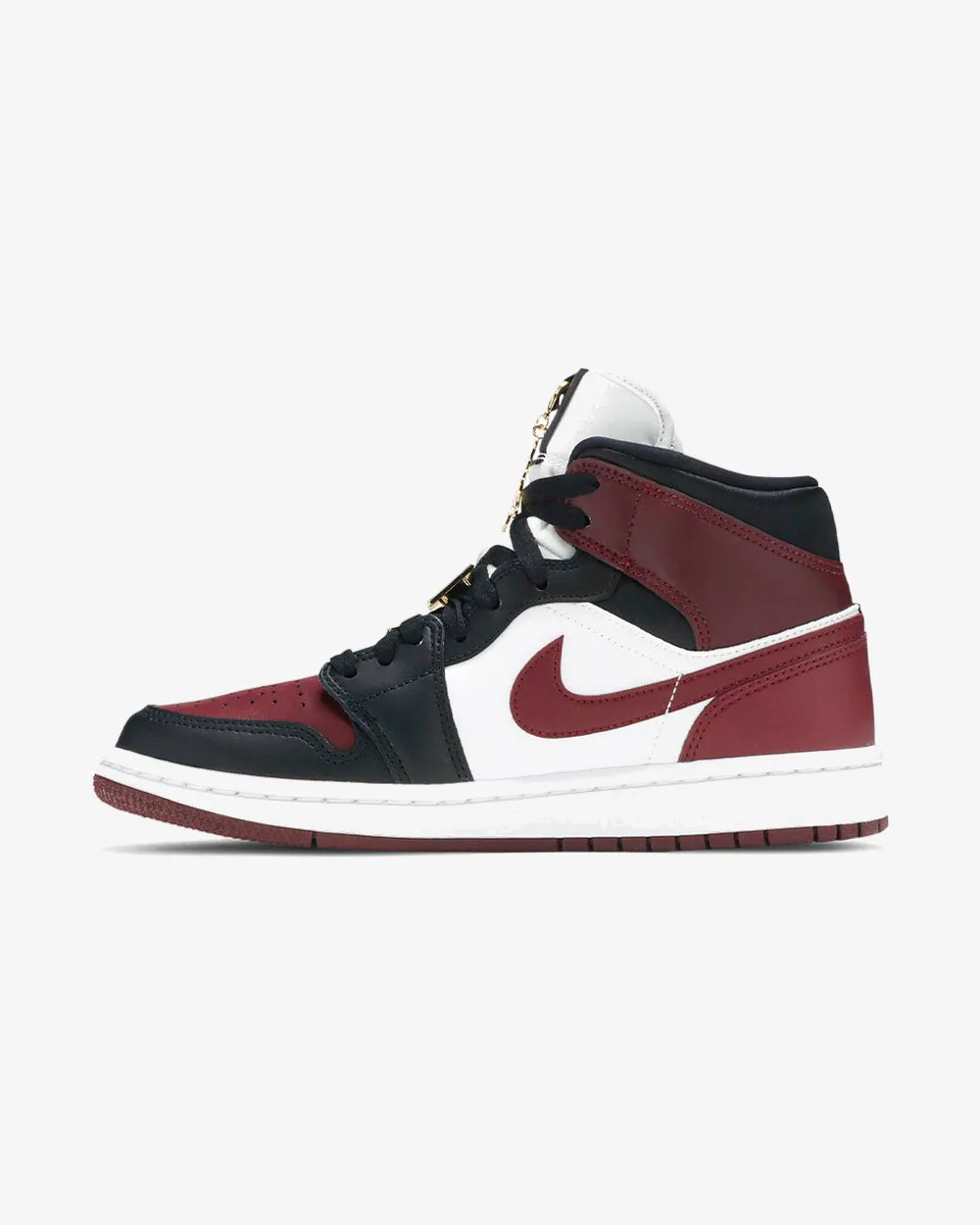 NIKE AIR JORDAN1 MID ANHÄNGER ROTE BETE BORDEAUX