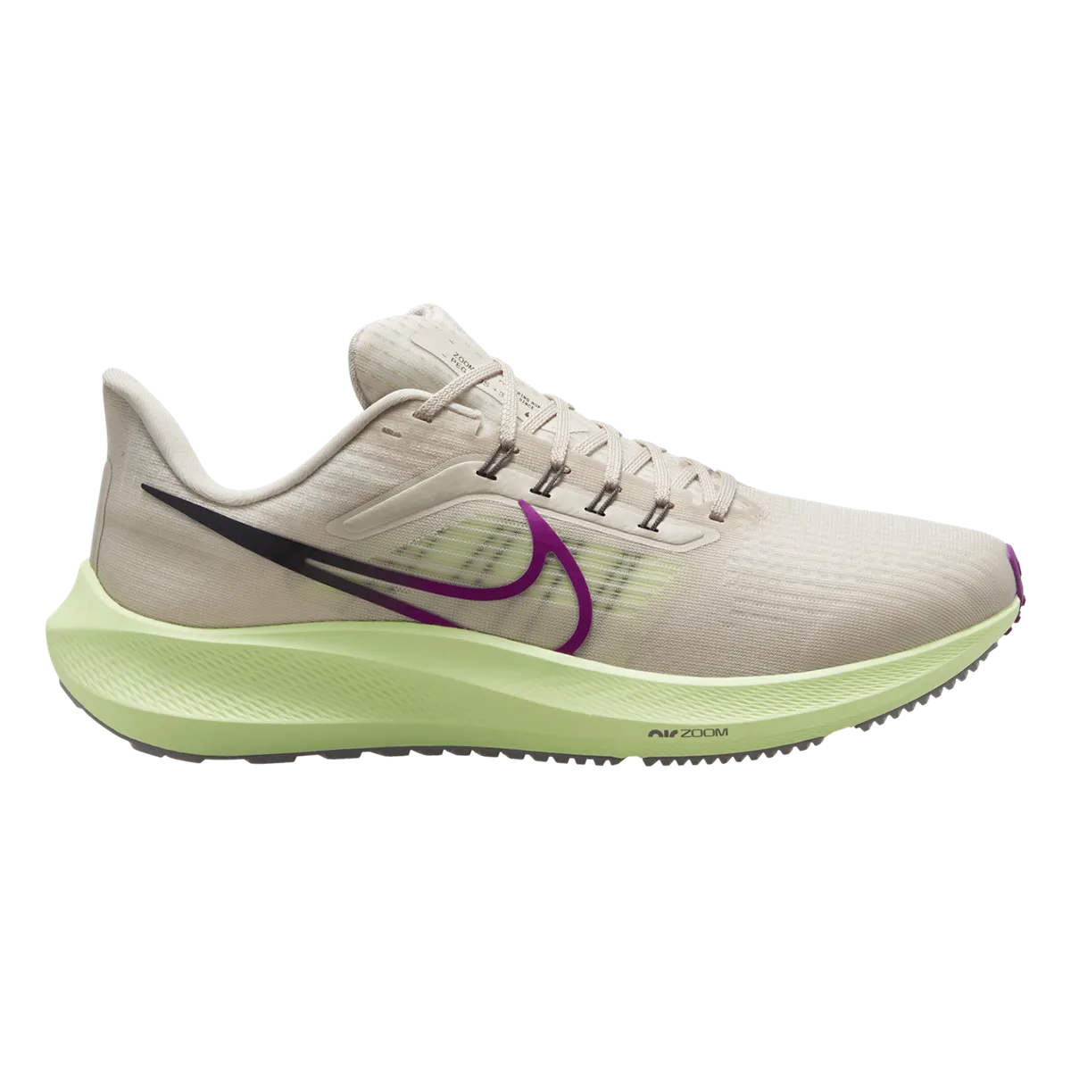 Nike Air Zoom Pegasus 39 - Heller Orewood-Braun - Rote Pflaume - Segel - Kaum Volt