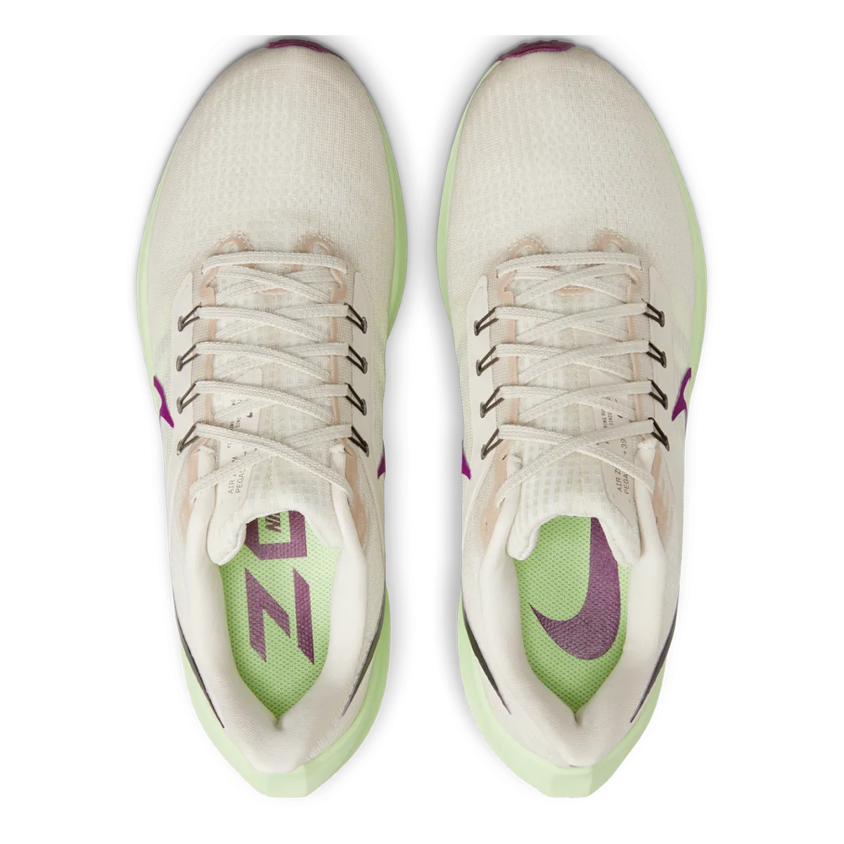 Nike Air Zoom Pegasus 39 - Heller Orewood-Braun - Rote Pflaume - Segel - Kaum Volt